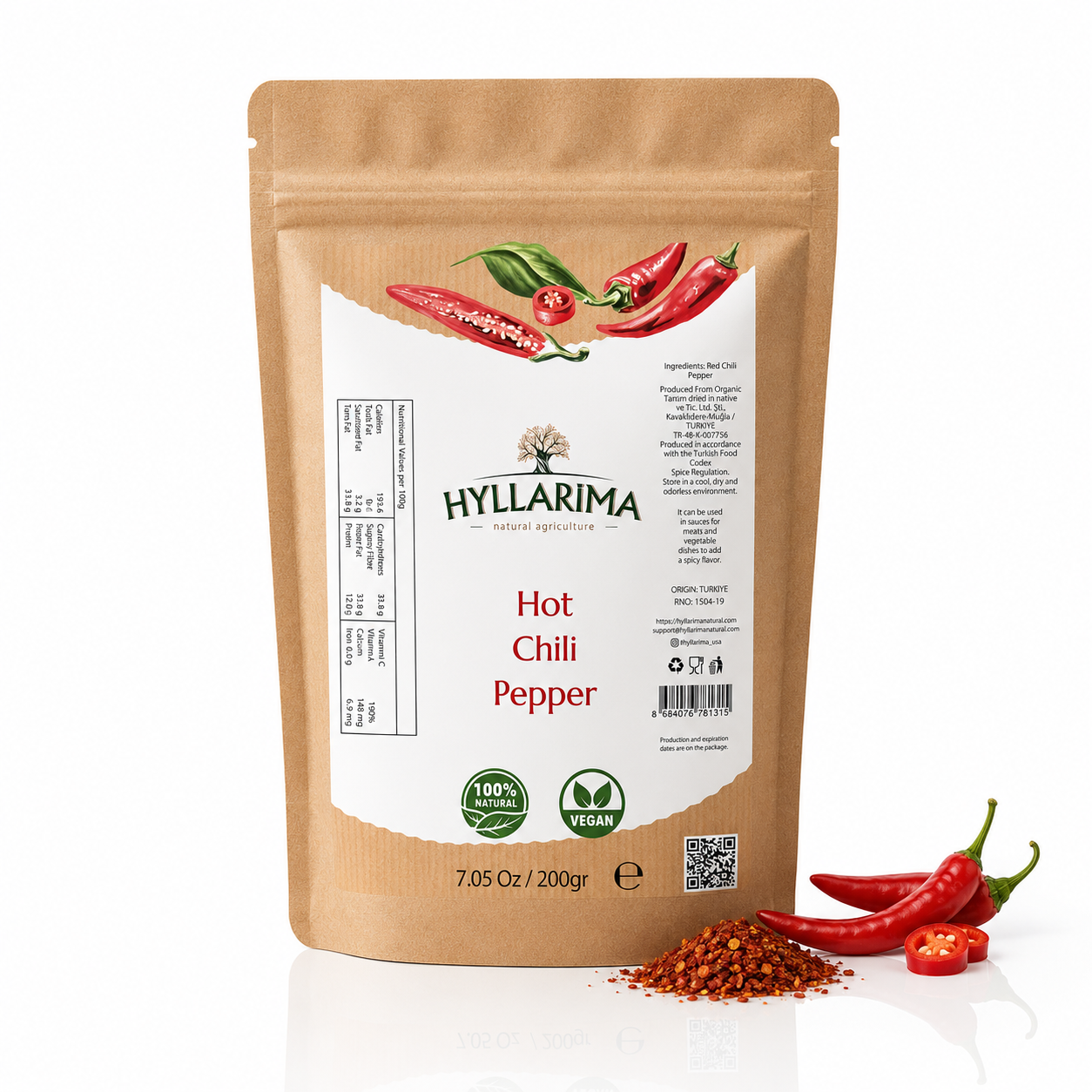 Hot Chili Pepper – Pure Ground Spice